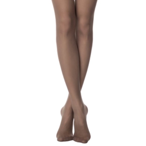 Conte/Esli Vita 20 Den - Classic Low Waist Women's Tights with Reinforced Shorts - Picture 7 of 10